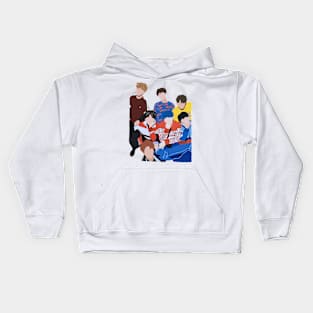 Die Cut Kpop BTS Together Kids Hoodie